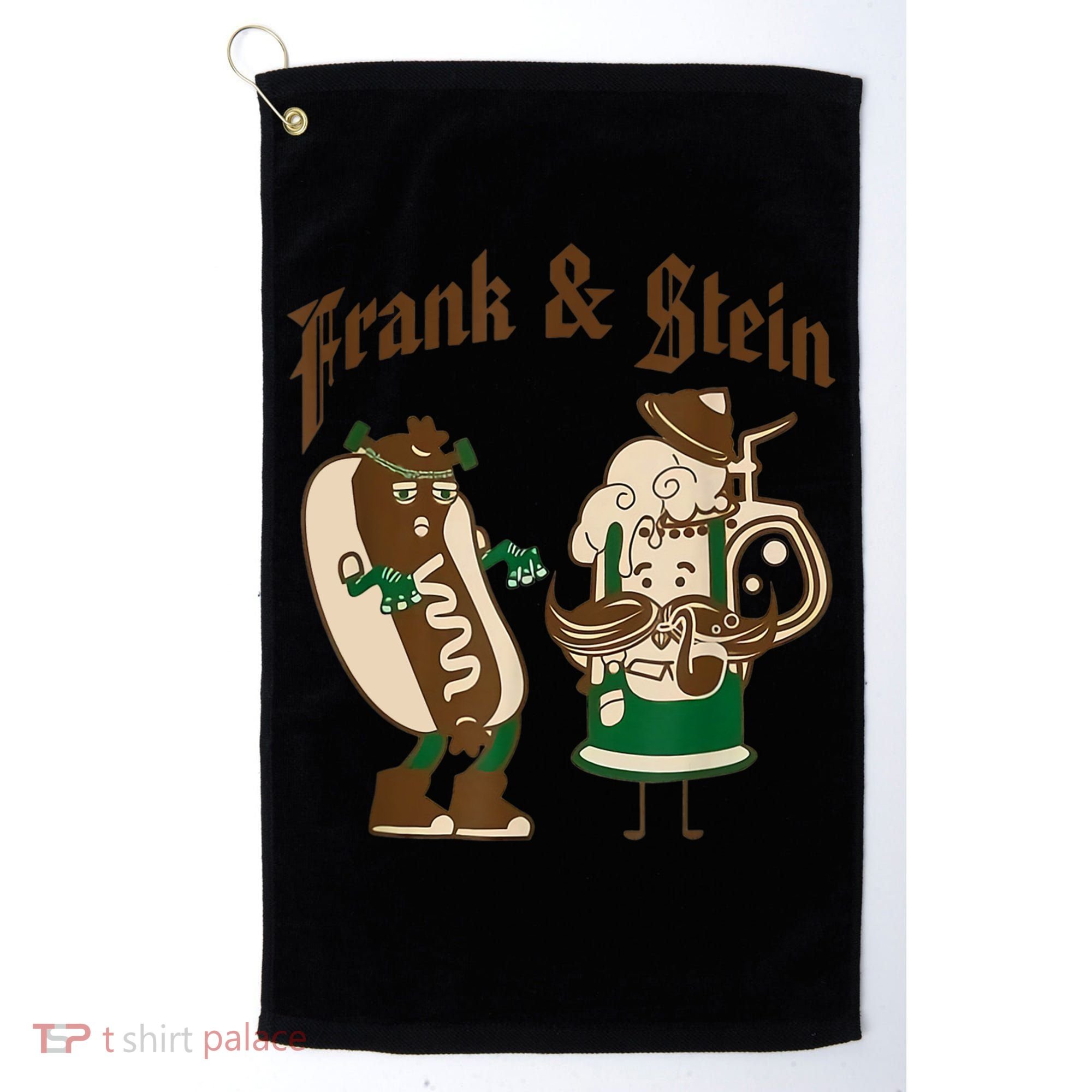 Frank & Stein Oktoberfest Beer Festival Golf Towel