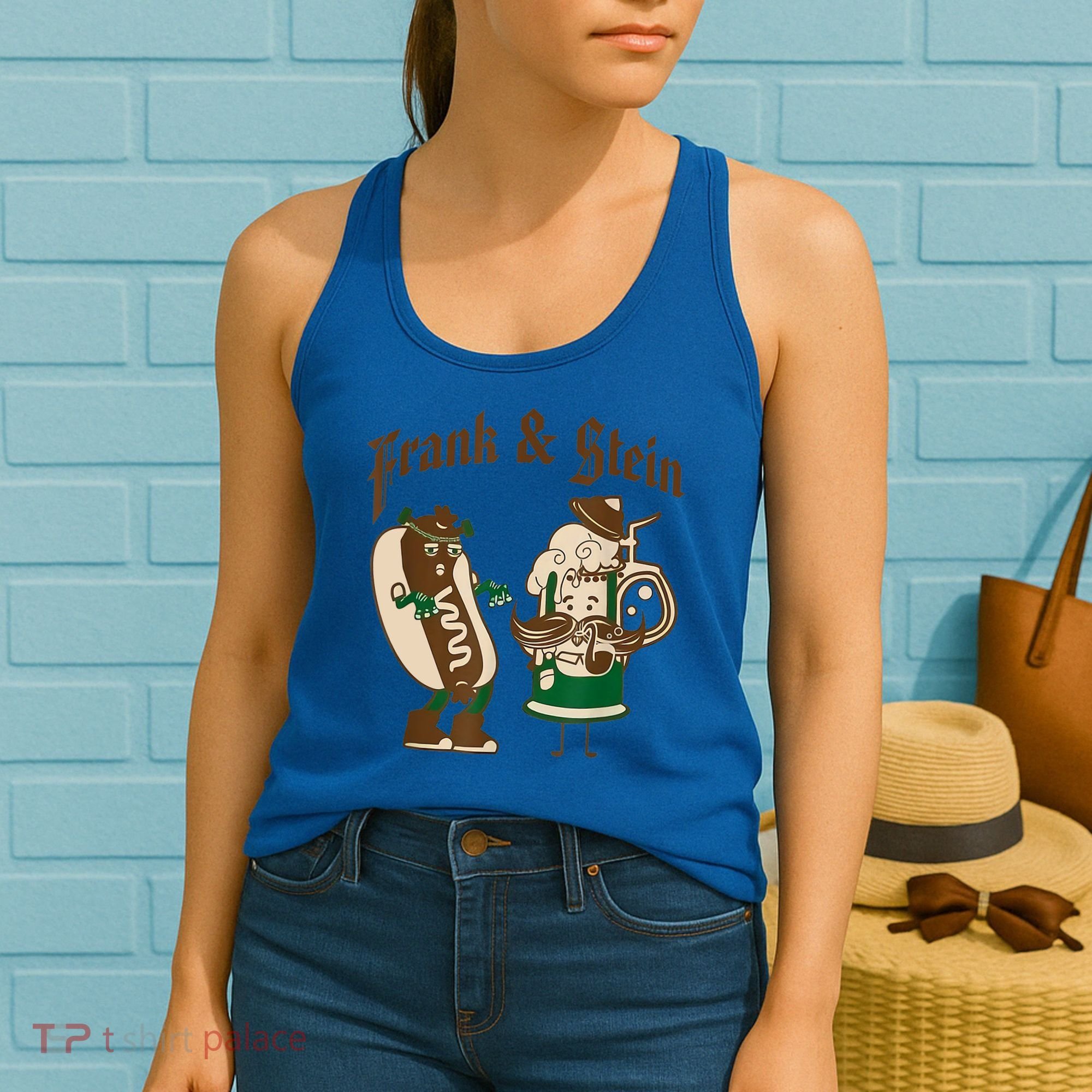 Frank & Stein Oktoberfest Beer Festival Women's Tank Top