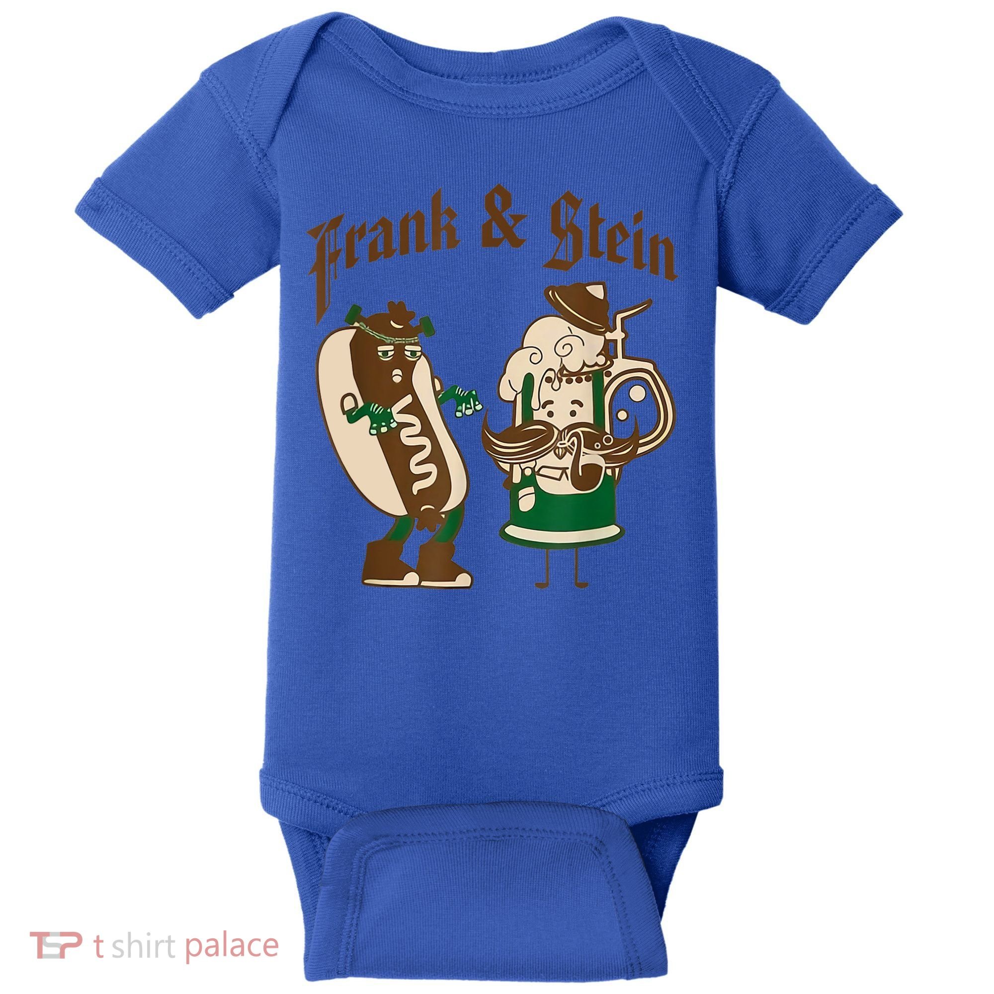 Frank & Stein Oktoberfest Beer Festival Baby Bodysuit