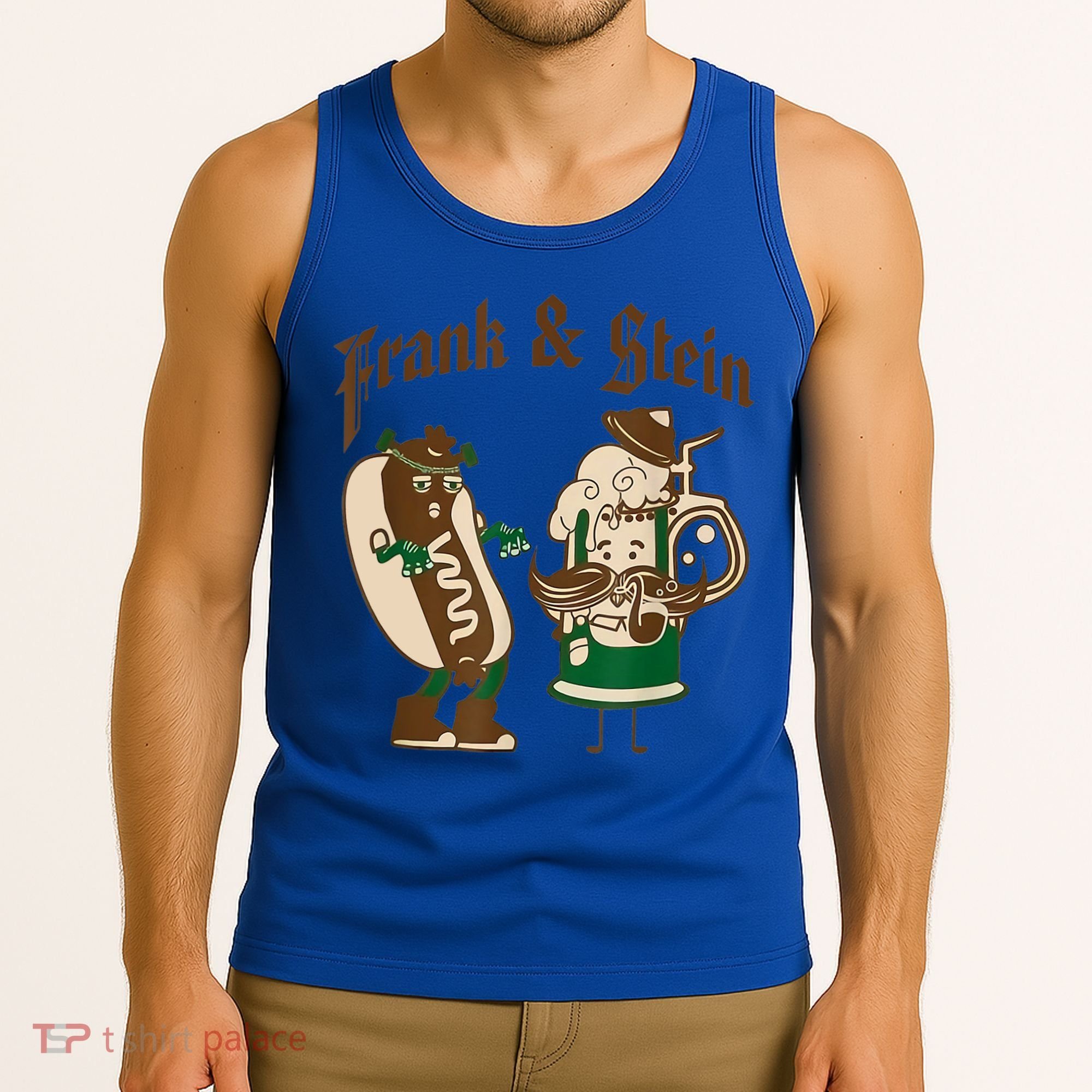 Frank & Stein Oktoberfest Beer Festival Tank Top