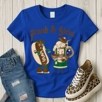Frank & Stein Oktoberfest Beer Festival Women's T-Shirt thumb 3