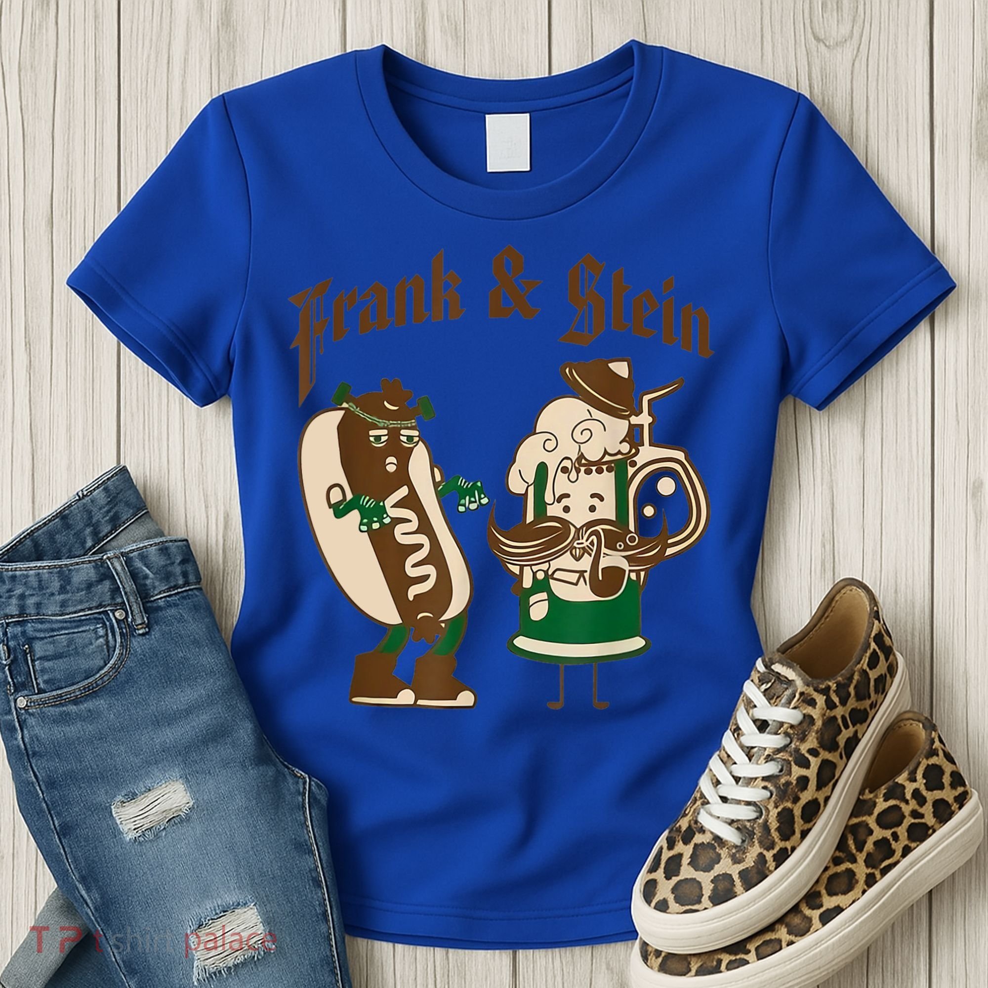 Frank & Stein Oktoberfest Beer Festival Women's T-Shirt