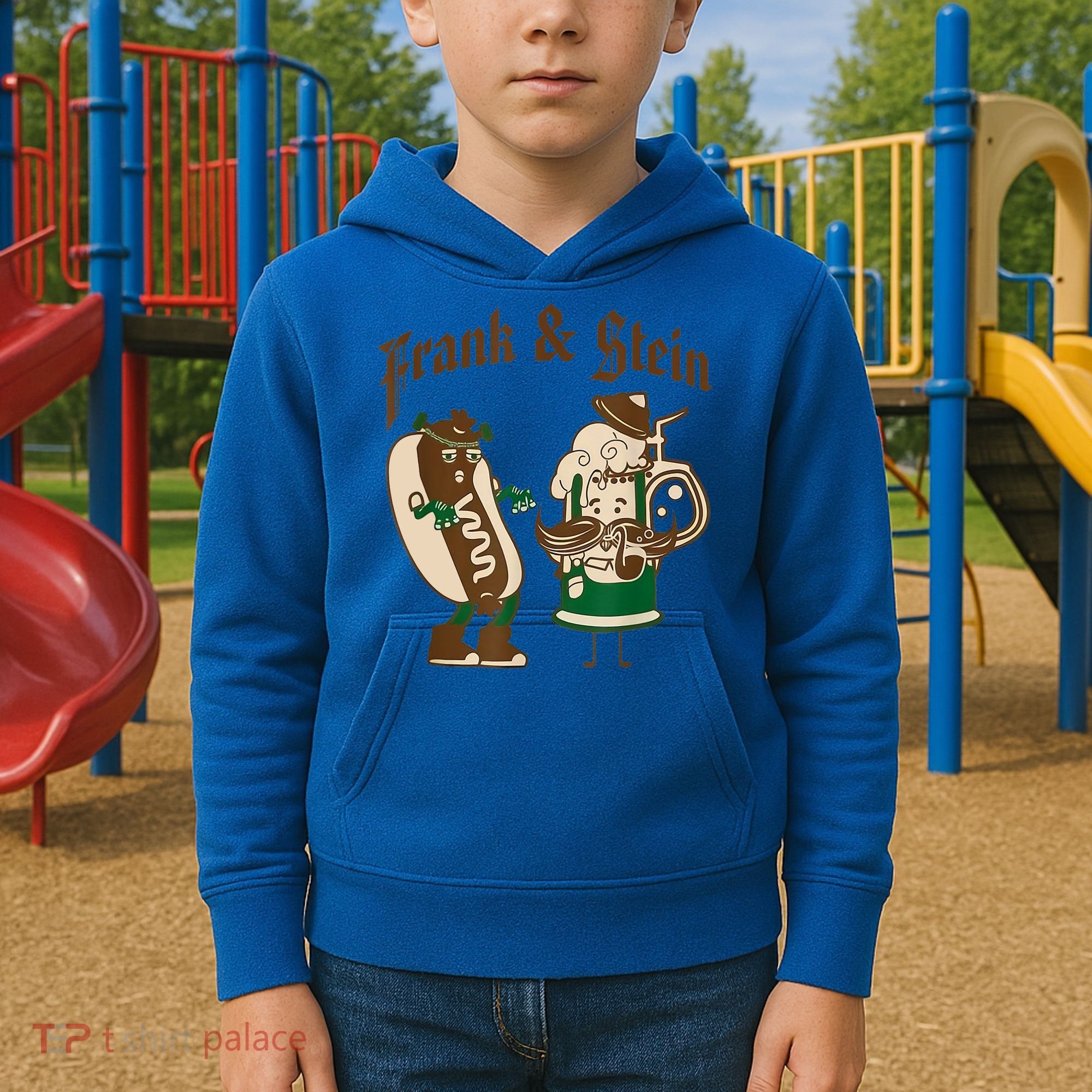 Frank & Stein Oktoberfest Beer Festival Kids Hoodie