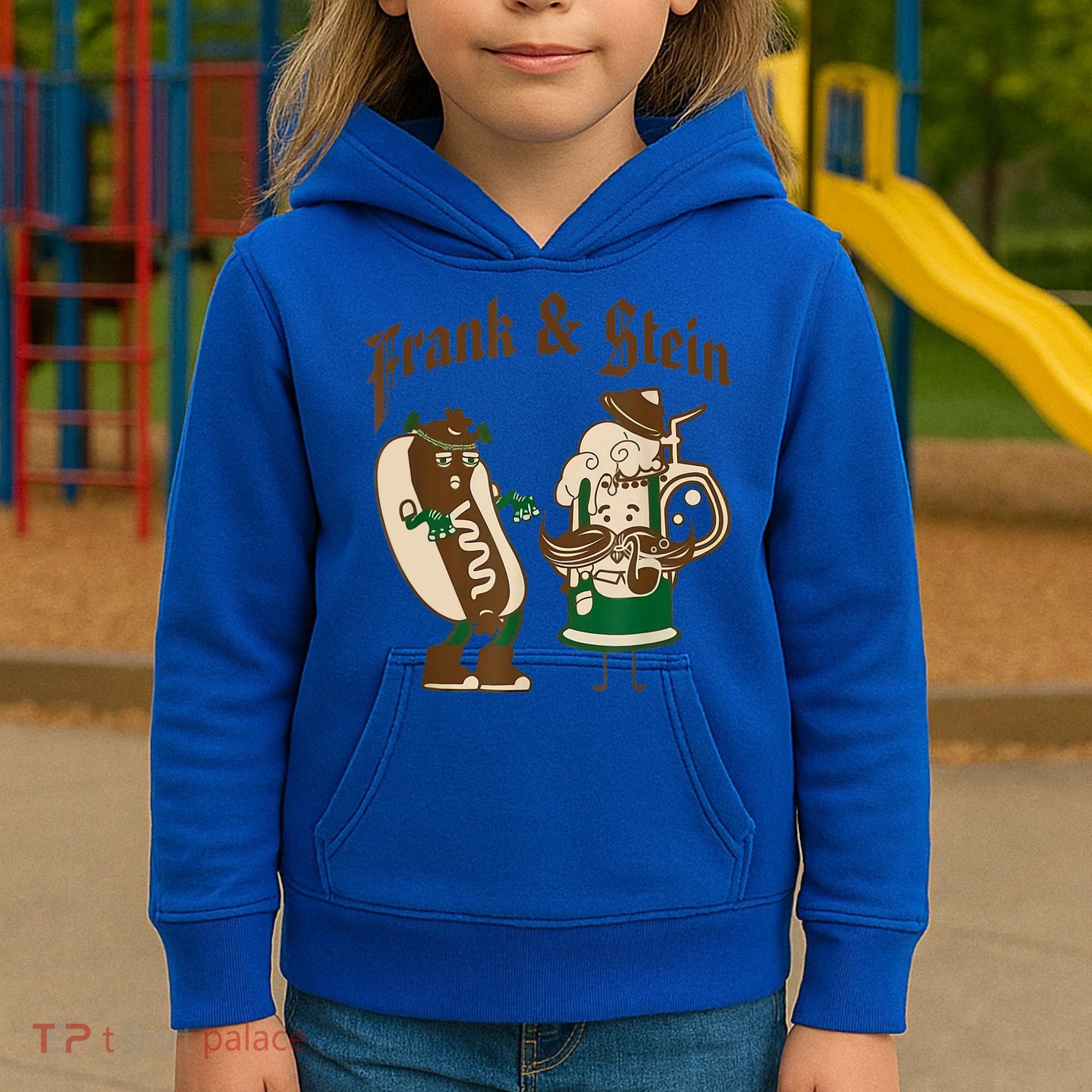 Frank & Stein Oktoberfest Beer Festival Kids Hoodie