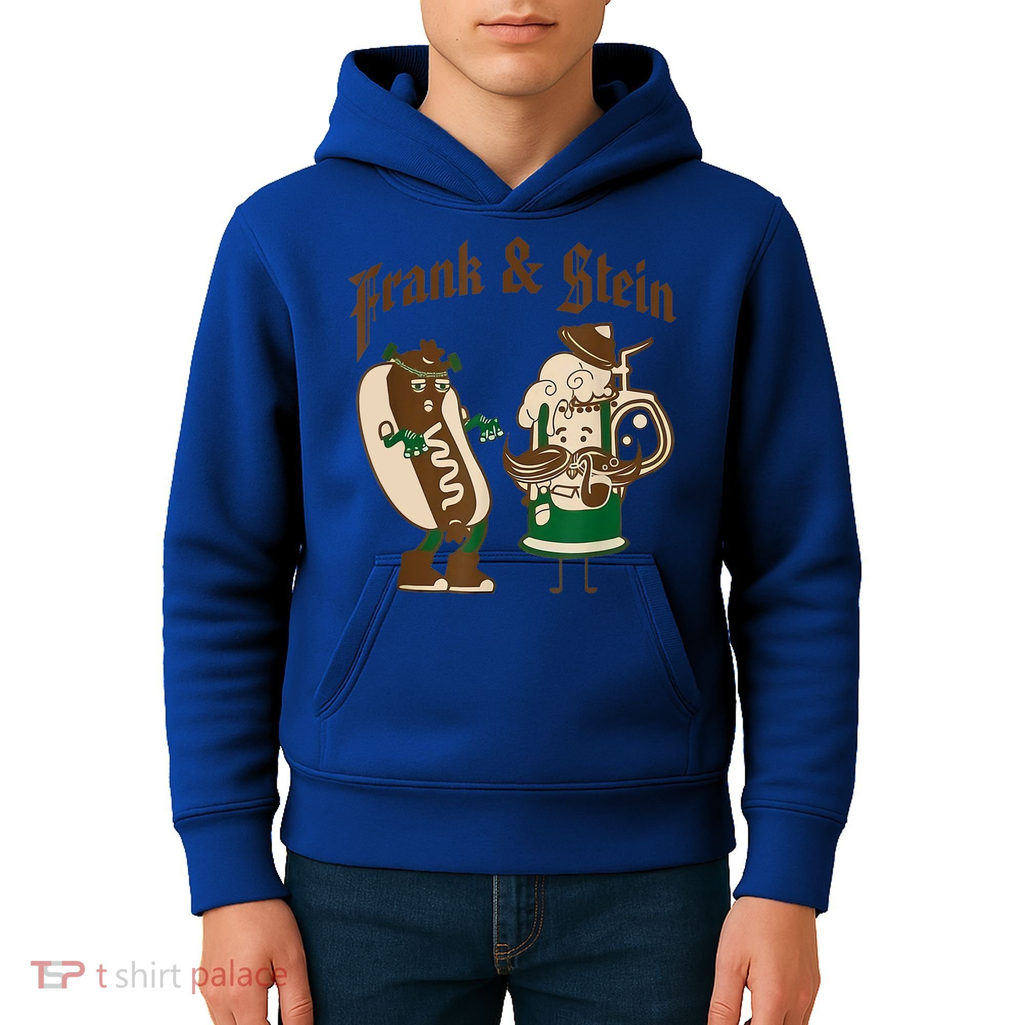 Frank & Stein Oktoberfest Beer Festival Kids Hoodie