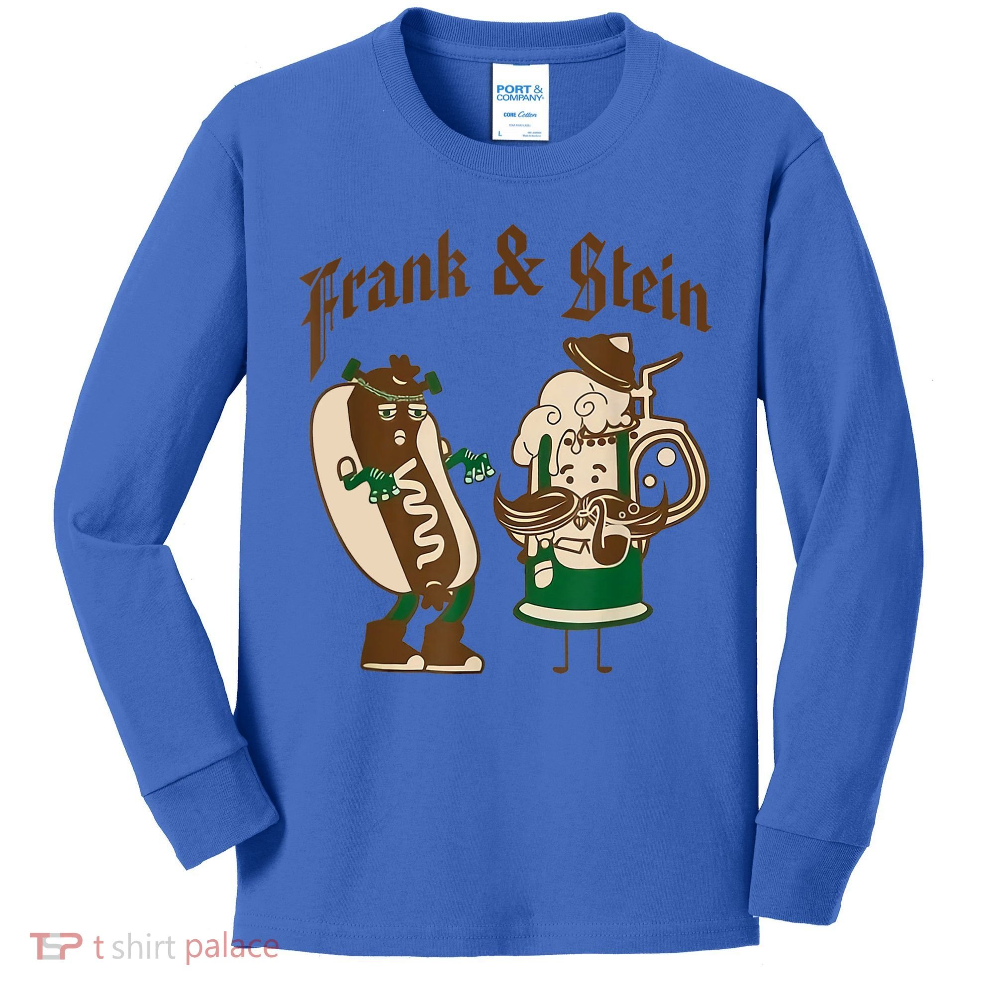 Frank & Stein Oktoberfest Beer Festival Kids Long Sleeve Shirt