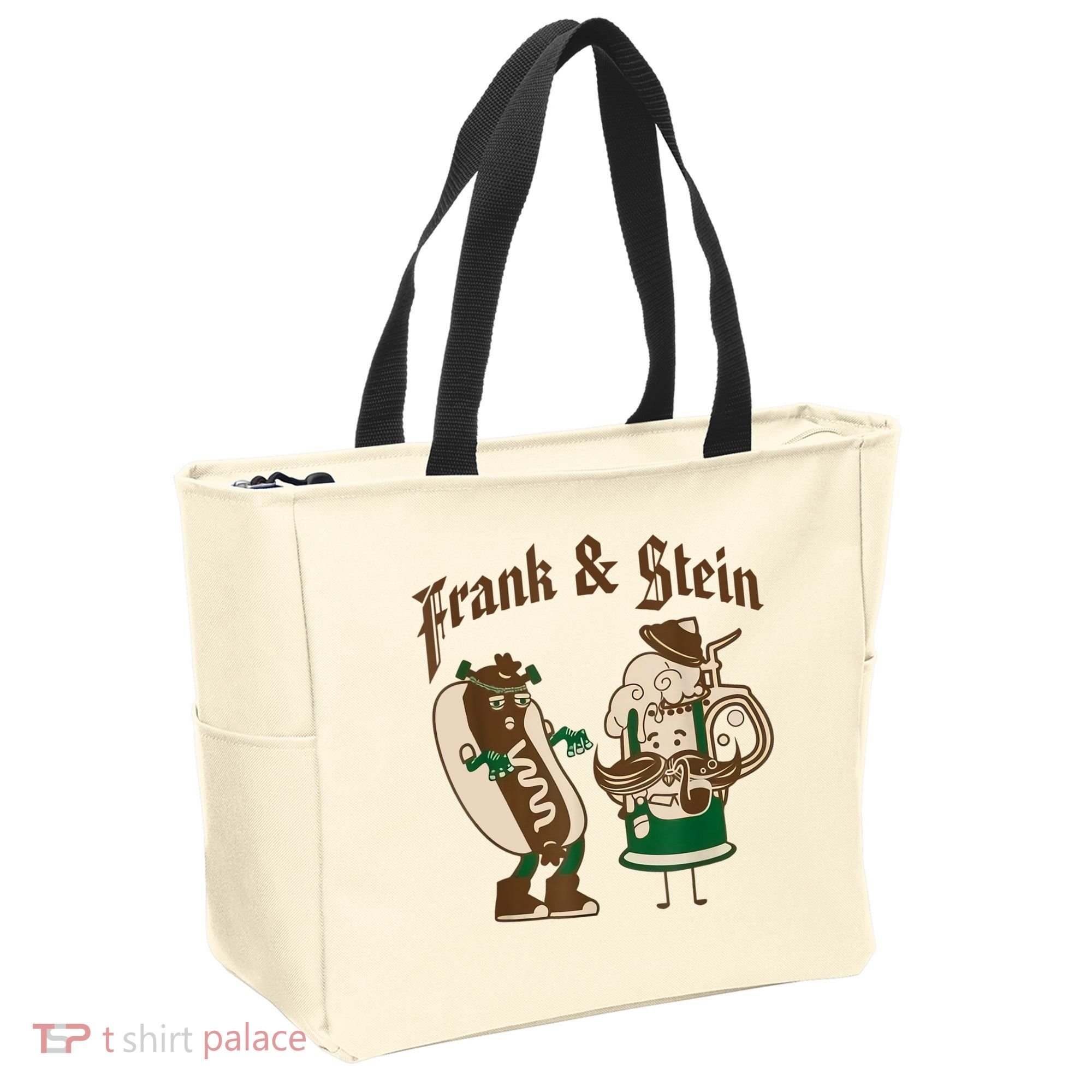 Frank & Stein Oktoberfest Beer Festival Tote Bag