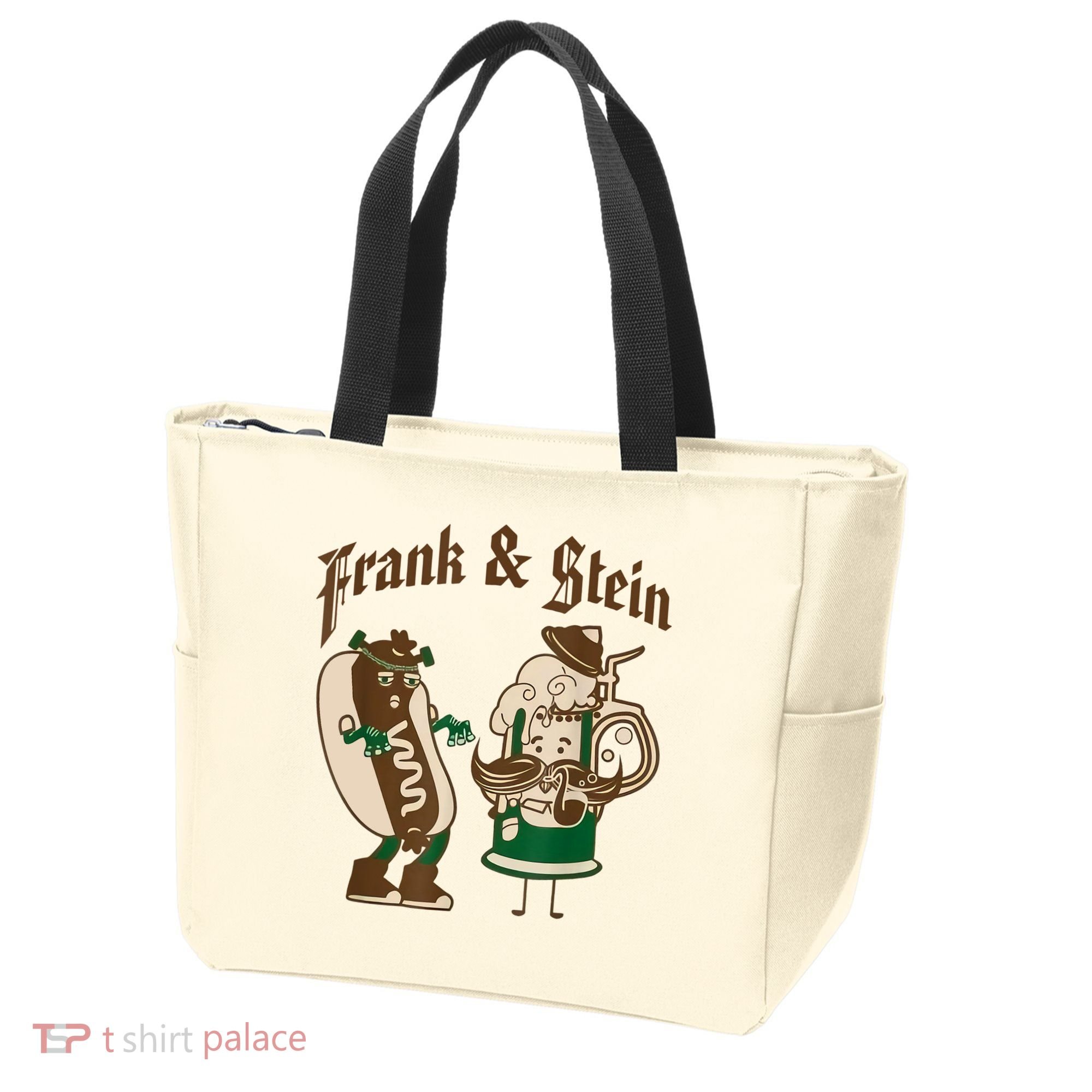Frank & Stein Oktoberfest Beer Festival Tote Bag