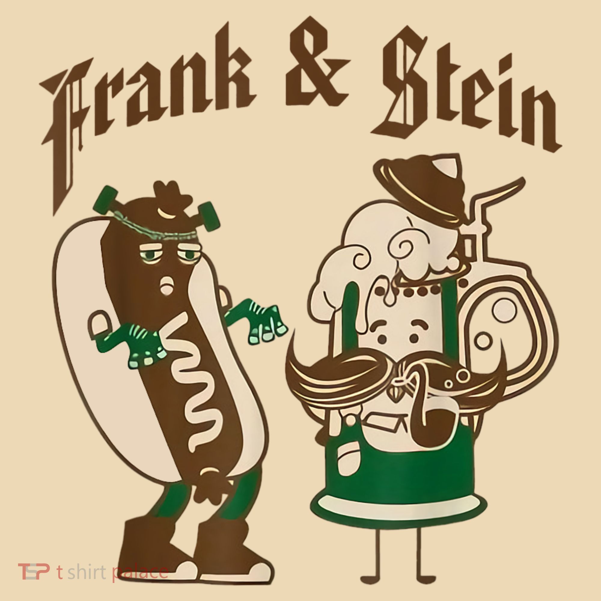 Frank & Stein Oktoberfest Beer Festival Tote Bag