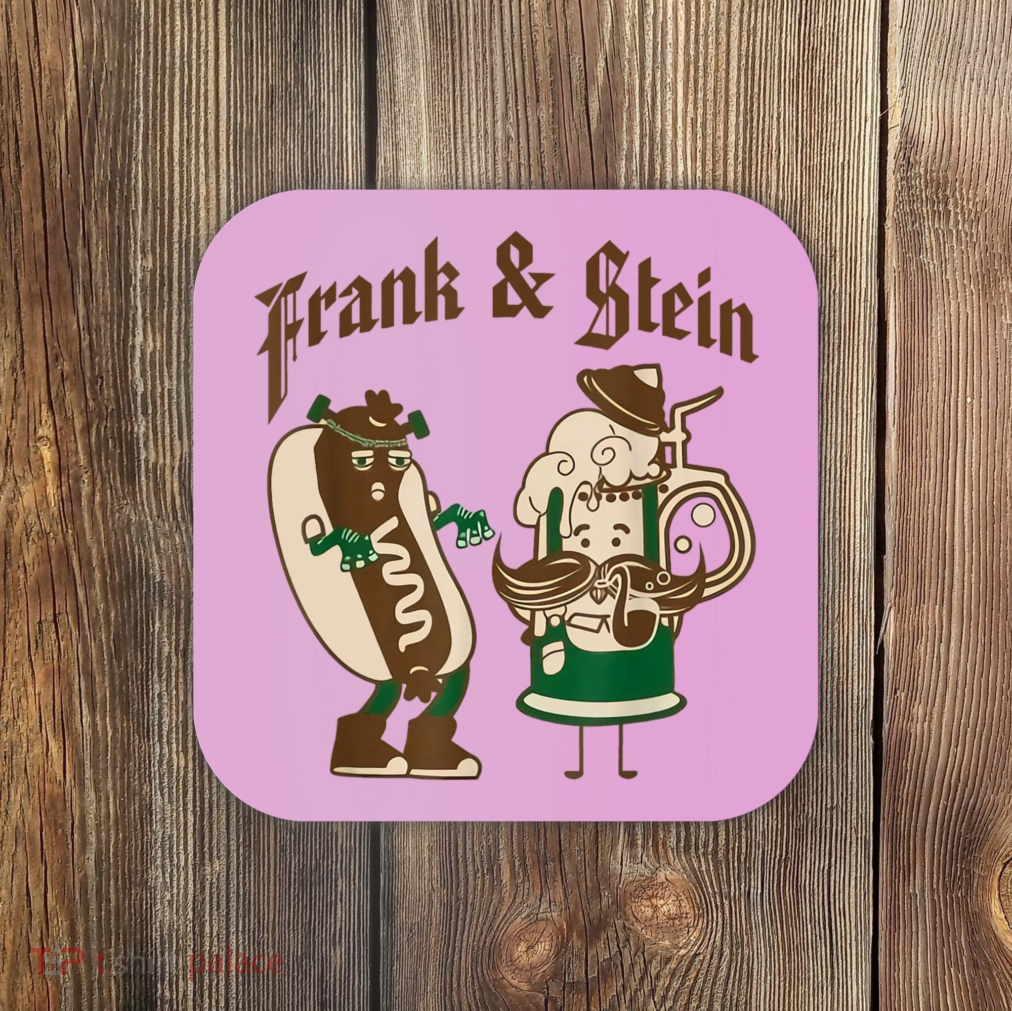 Frank & Stein Oktoberfest Beer Festival Coaster