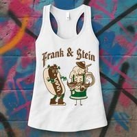 Frank & Stein Oktoberfest Beer Festival Women's Tank Top thumb 3