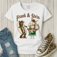 Frank & Stein Oktoberfest Beer Festival Women's T-Shirt thumb 3