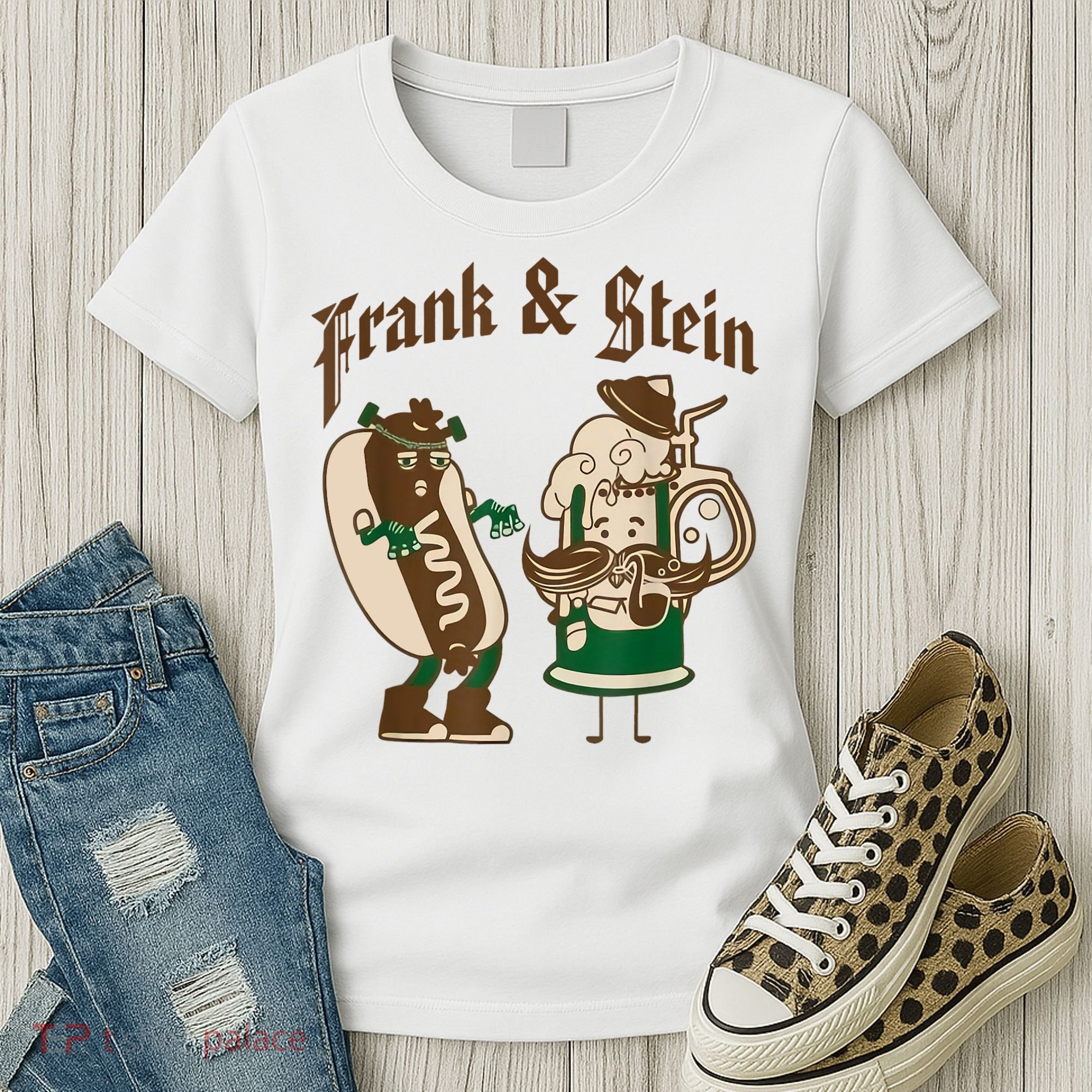 Frank & Stein Oktoberfest Beer Festival Women's T-Shirt