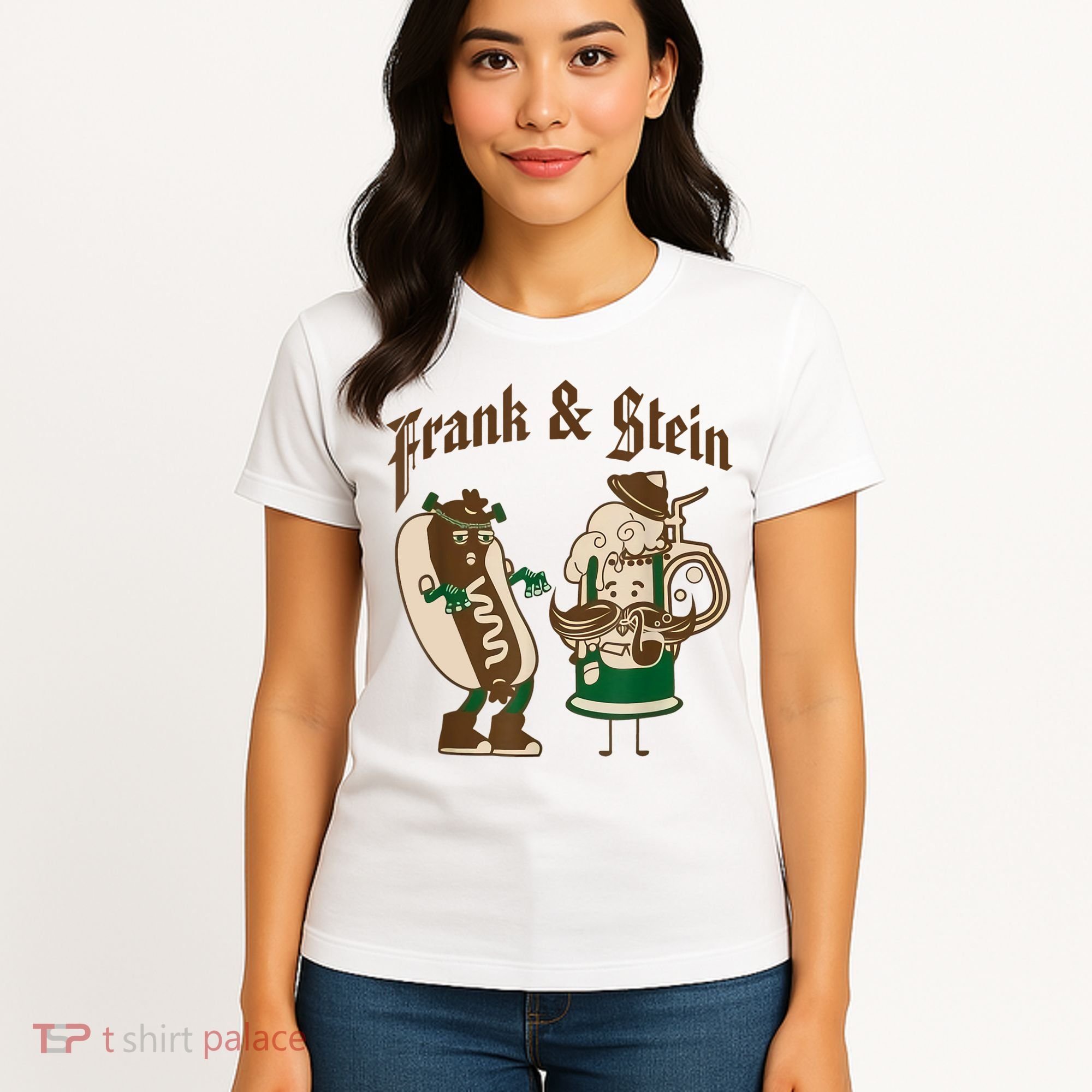 Frank & Stein Oktoberfest Beer Festival Women's T-Shirt