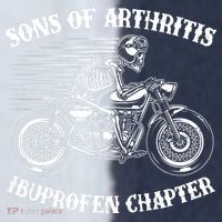 Funny Sons Of Arthritis Ibuprofen Chapter Skeleton Motorcycle Sport-Tek Competitor United Soccer Jersey thumb 4
