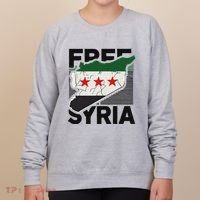 Free Syria Patriotic Syrian Flag Women's Sweatshirt thumb 0