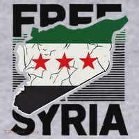 Free Syria Patriotic Syrian Flag Women's Sweatshirt thumb 2
