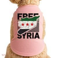 Free Syria Patriotic Syrian Flag Doggie Tank thumb 0