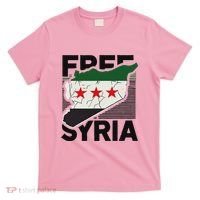 Free Syria Patriotic Syrian Flag T-Shirt thumb 0