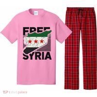 Free Syria Patriotic Syrian Flag Pajama Set thumb 0
