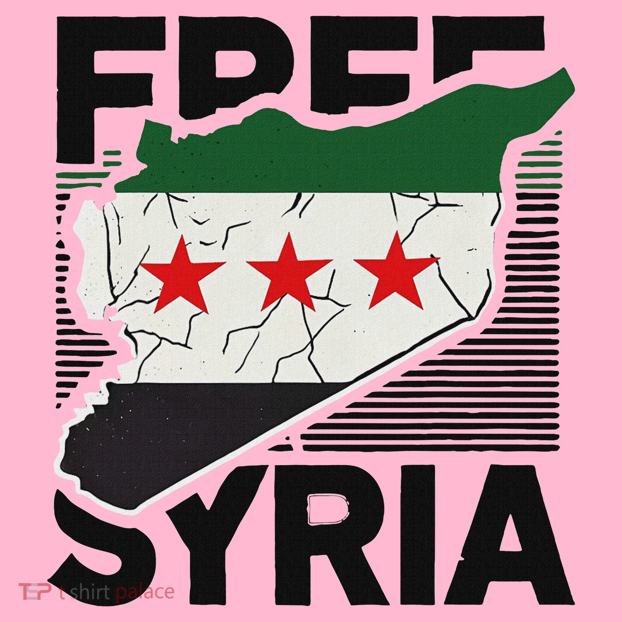 Free Syria Patriotic Syrian Flag Visor