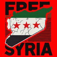 Free Syria Patriotic Syrian Flag Santa Hat thumb 1