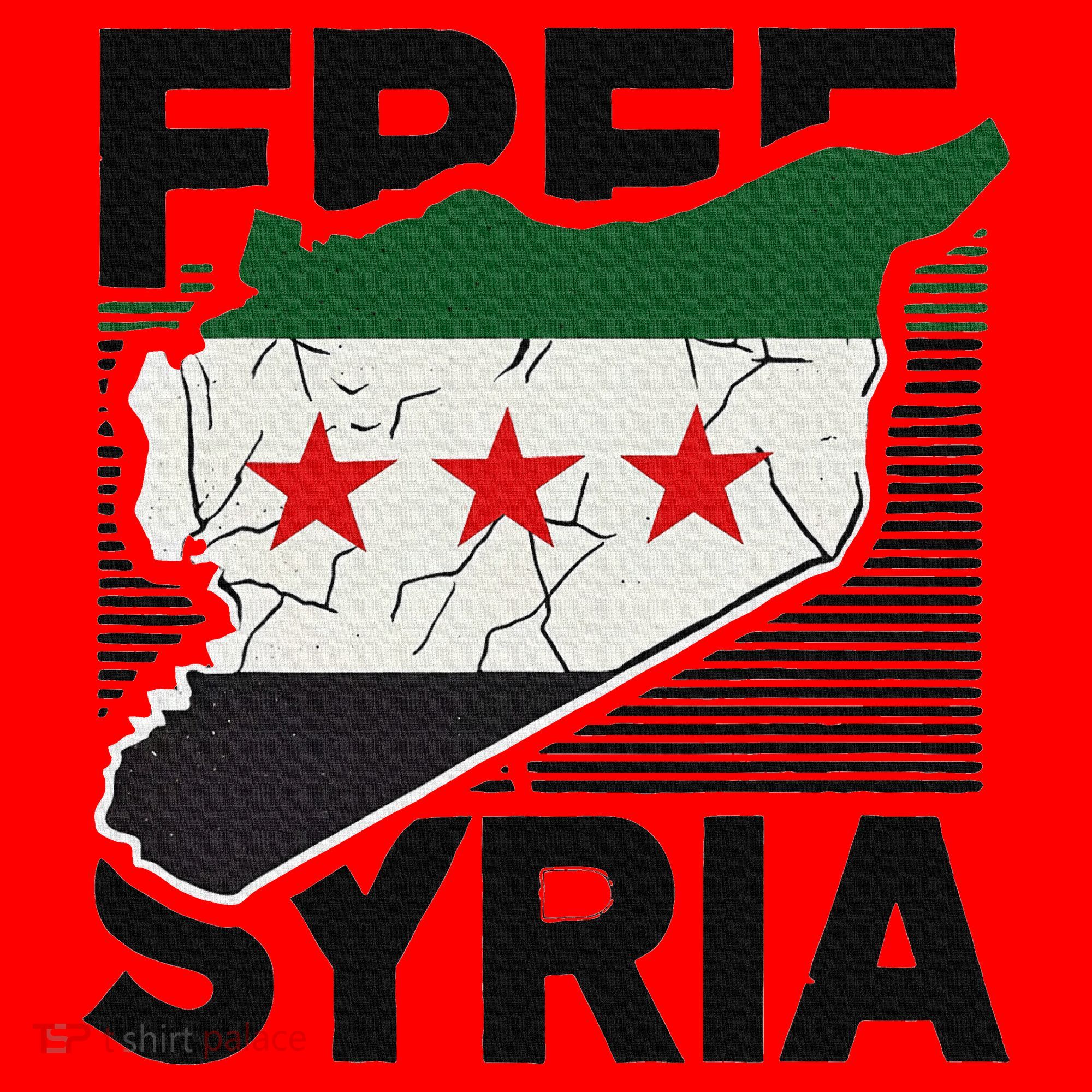 Free Syria Patriotic Syrian Flag Santa Hat