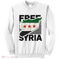 Free Syria Patriotic Syrian Flag Sweatshirt thumb 0