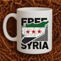 Free Syria Patriotic Syrian Flag Coffee Mug thumb 2