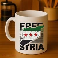 Free Syria Patriotic Syrian Flag Coffee Mug thumb 4