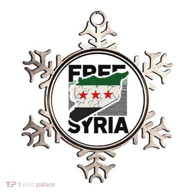 Free Syria Patriotic Syrian Flag Ornament