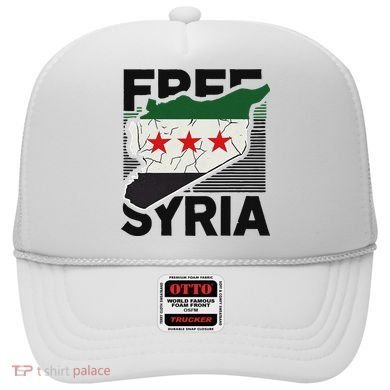 Free Syria Patriotic Syrian Flag Hat