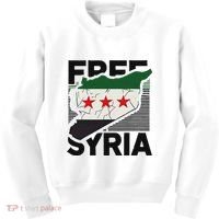 Free Syria Patriotic Syrian Flag Kids Sweatshirt thumb 0