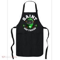 Funny St Patrick's Day Saint Hat Tricks Hockey Player Fan Apron thumb 0