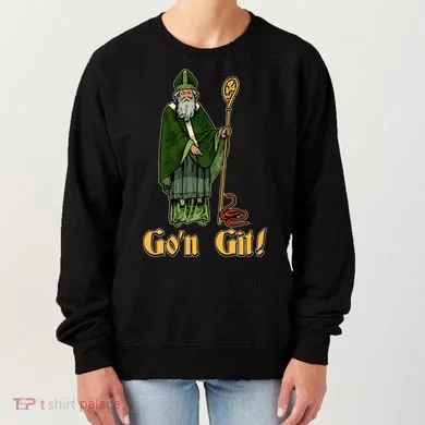 Funny Saint Patricks Day Gon Git Snake Women's Sweatshirt