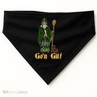 Funny Saint Patricks Day Gon Git Snake USA-Made Doggie Bandana thumb 0