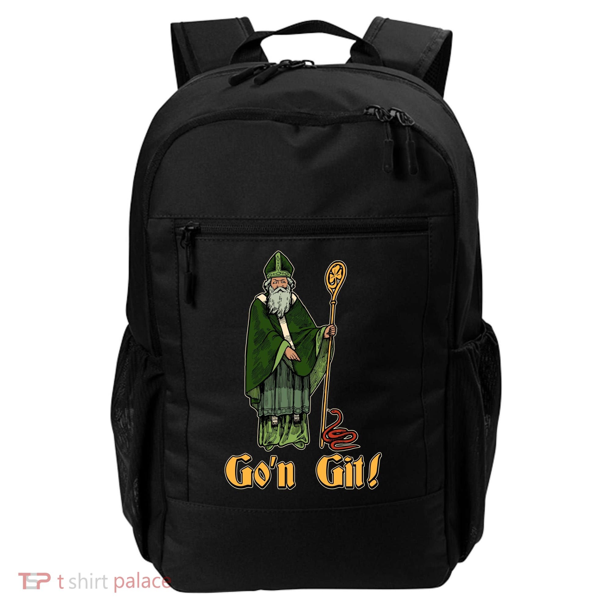 Funny Saint Patricks Day Gon Git Snake Backpack