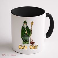 Funny Saint Patricks Day Gon Git Snake Coffee Mug thumb 1