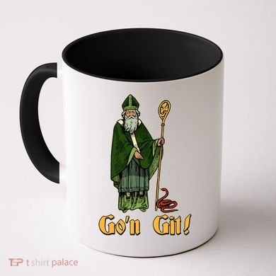 Funny Saint Patricks Day Gon Git Snake Coffee Mug