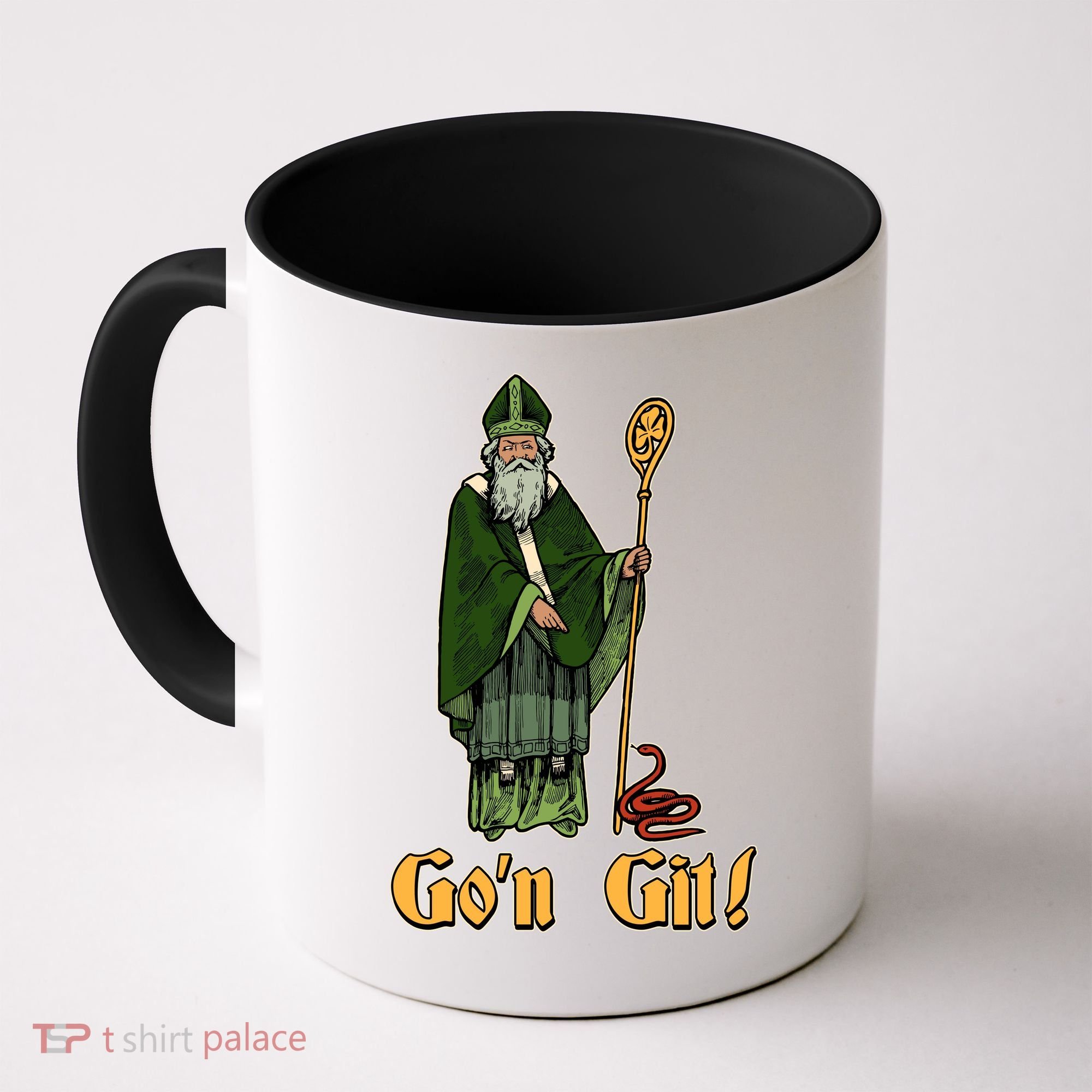 Funny Saint Patricks Day Gon Git Snake Coffee Mug