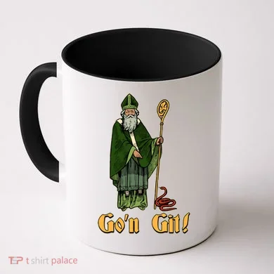 Funny Saint Patricks Day Gon Git Snake Coffee Mug
