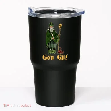 Funny Saint Patricks Day Gon Git Snake Tumbler