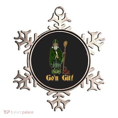 Funny Saint Patricks Day Gon Git Snake Ornament