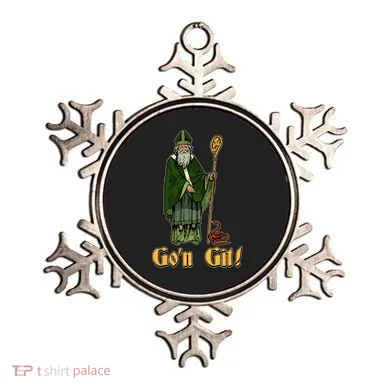 Funny Saint Patricks Day Gon Git Snake Ornament