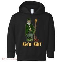 Funny Saint Patricks Day Gon Git Snake Toddler Hoodie thumb 0