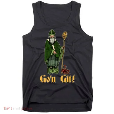 Funny Saint Patricks Day Gon Git Snake Tank Top