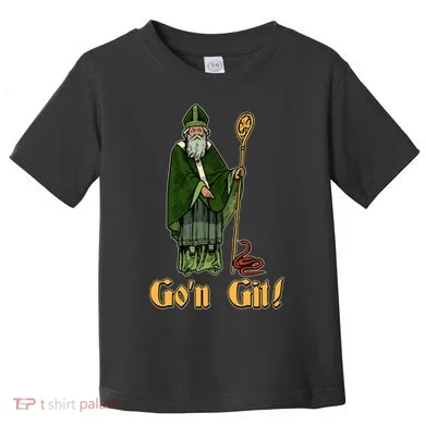Funny Saint Patricks Day Gon Git Snake Toddler T-Shirt
