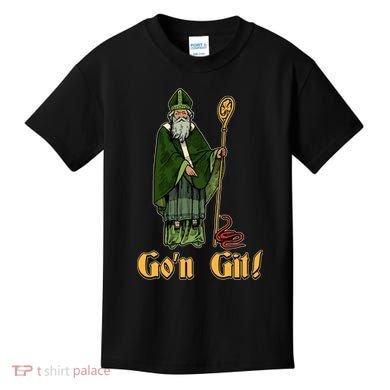 Funny Saint Patricks Day Gon Git Snake Kids T-Shirt