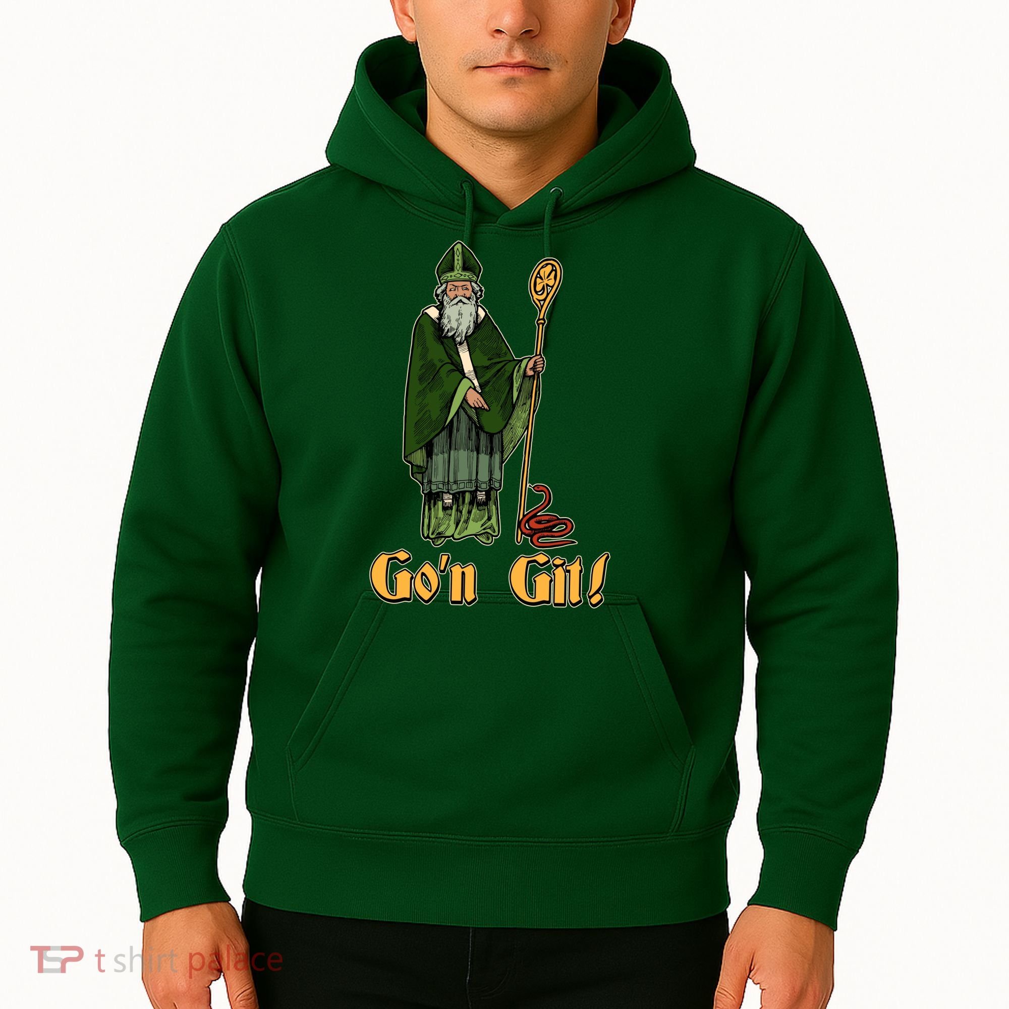 Funny Saint Patricks Day Gon Git Snake Hoodie