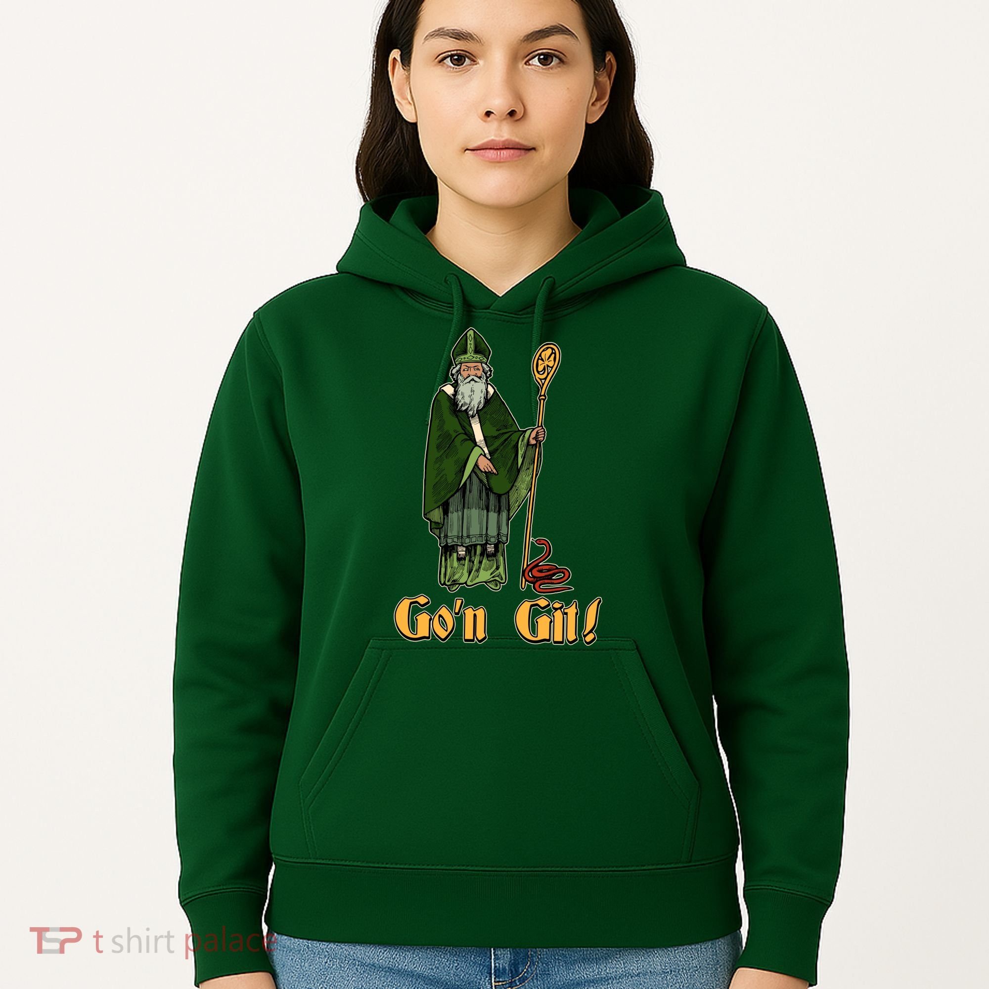 Funny Saint Patricks Day Gon Git Snake Hoodie